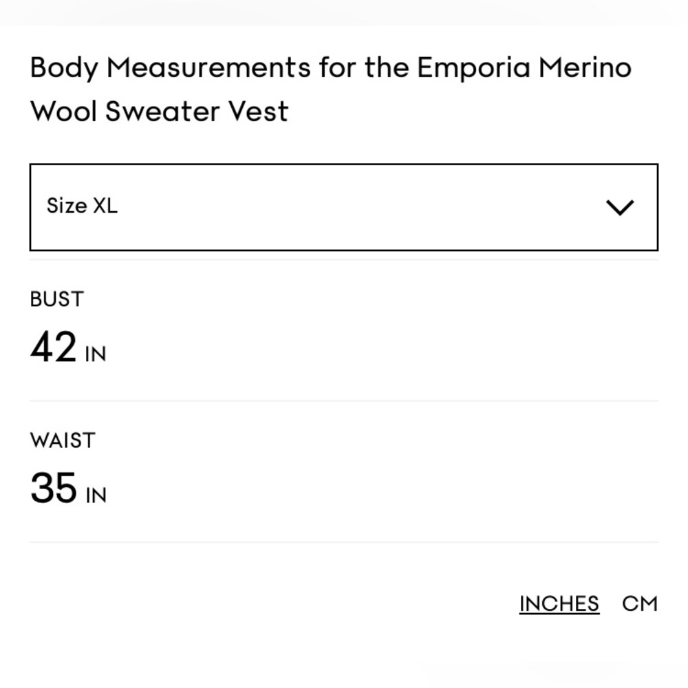 New Aritzia Babaton Emporia Merino Wool Sweater Vest size XL - Picture 4 of 9
